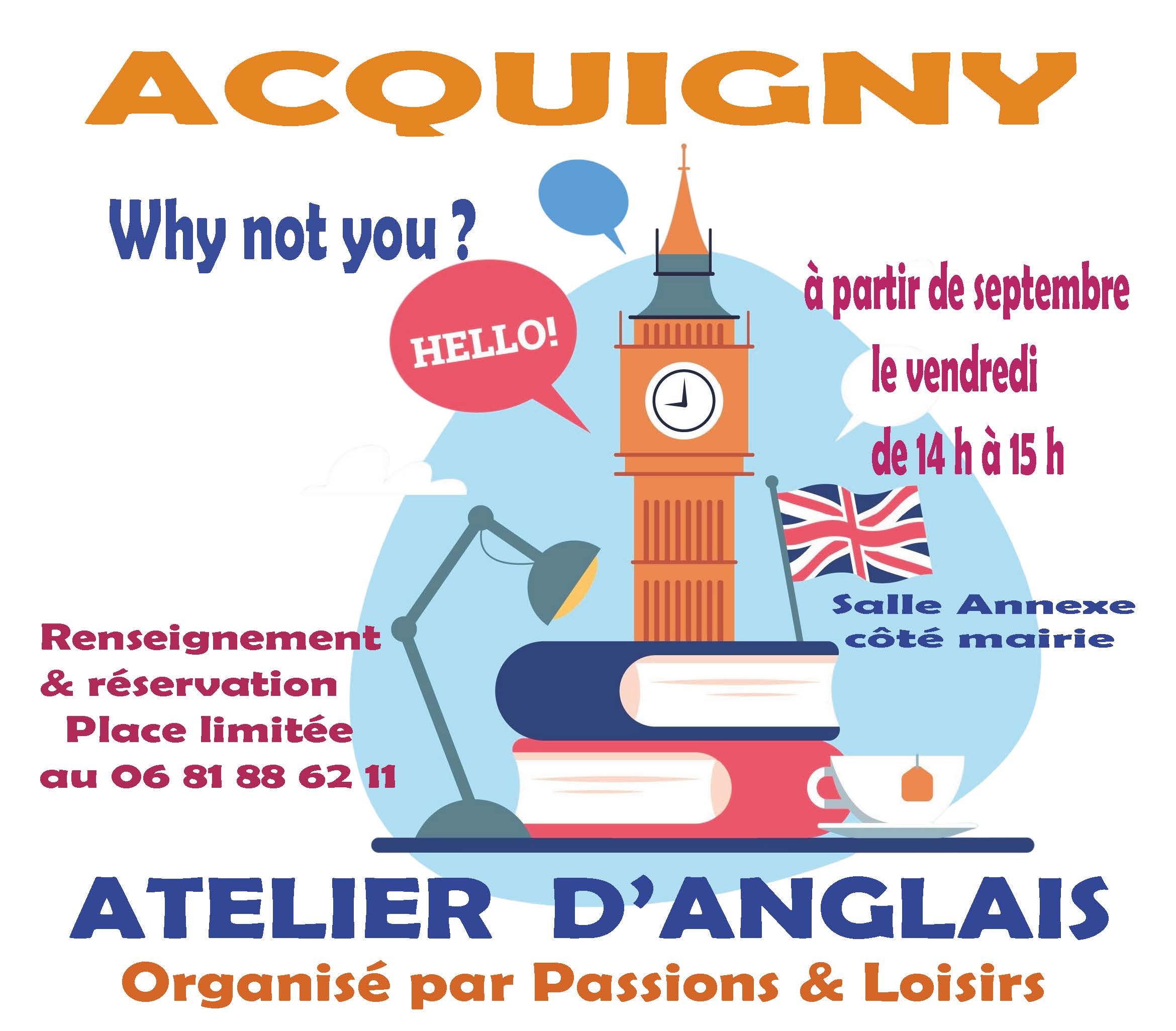ATELIER ANGLAIS ACQUIGNY 