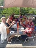 repas descente de canoe